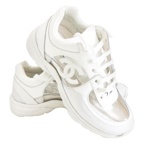 chanel pvc sneakers white|Chanel sneakers price euro.